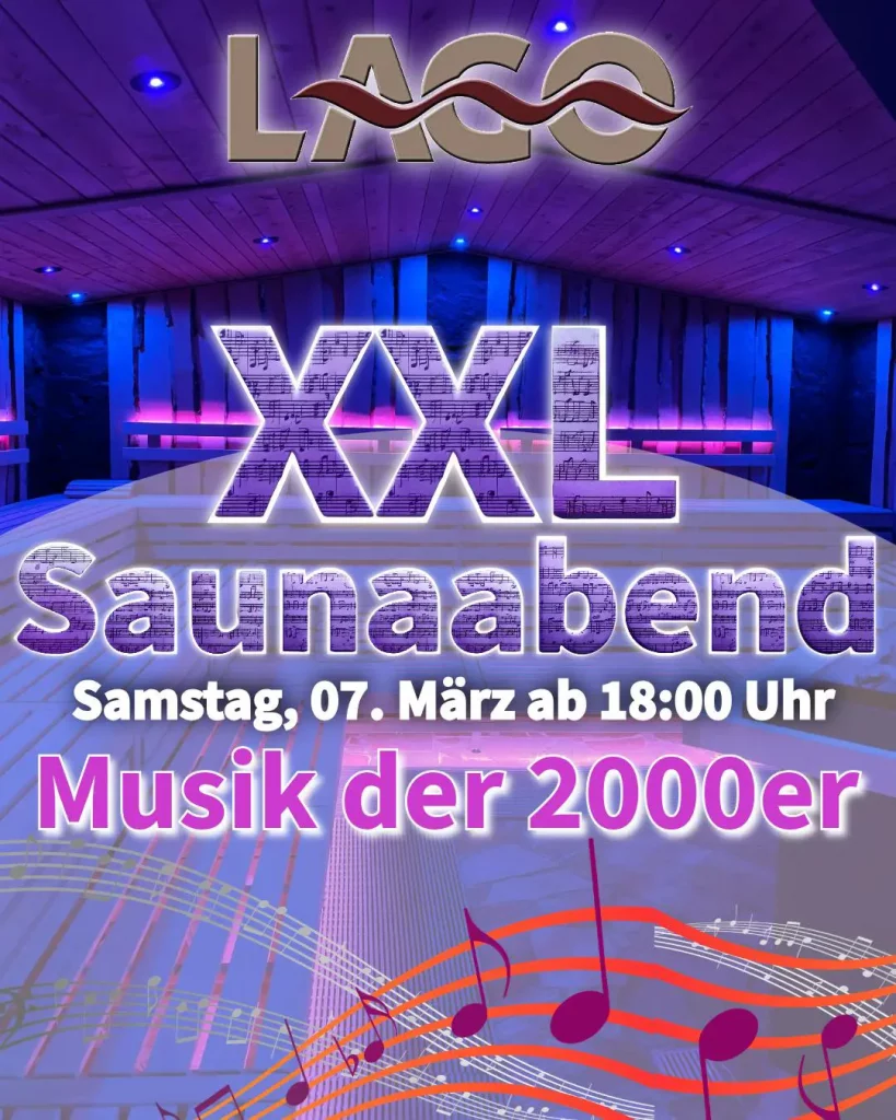 XXL Saunaabend Musik der 2000er