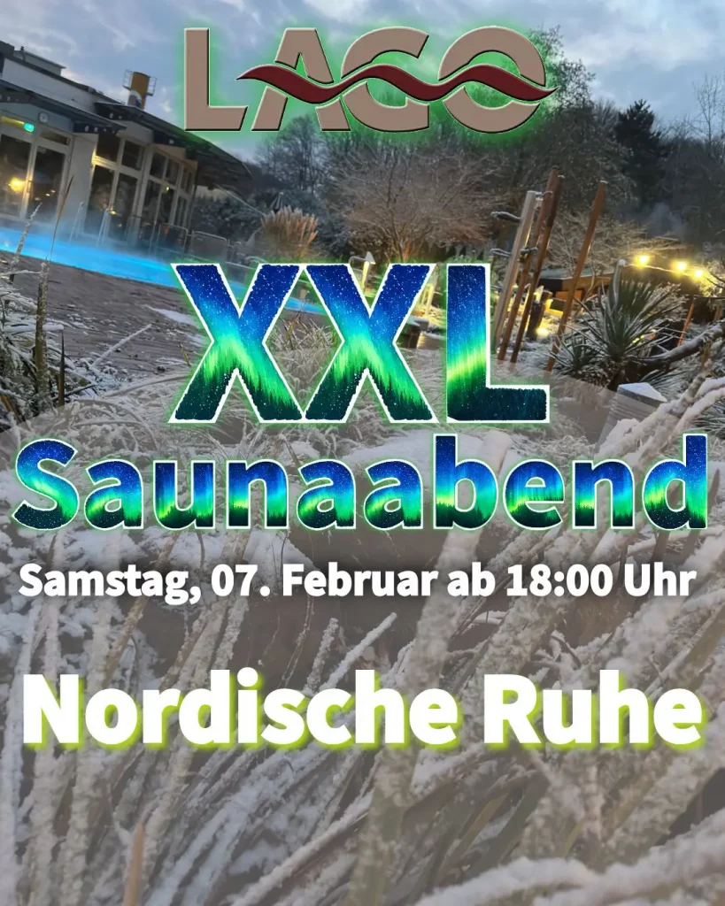 XXL Saunaabend: Nordische Ruhe
