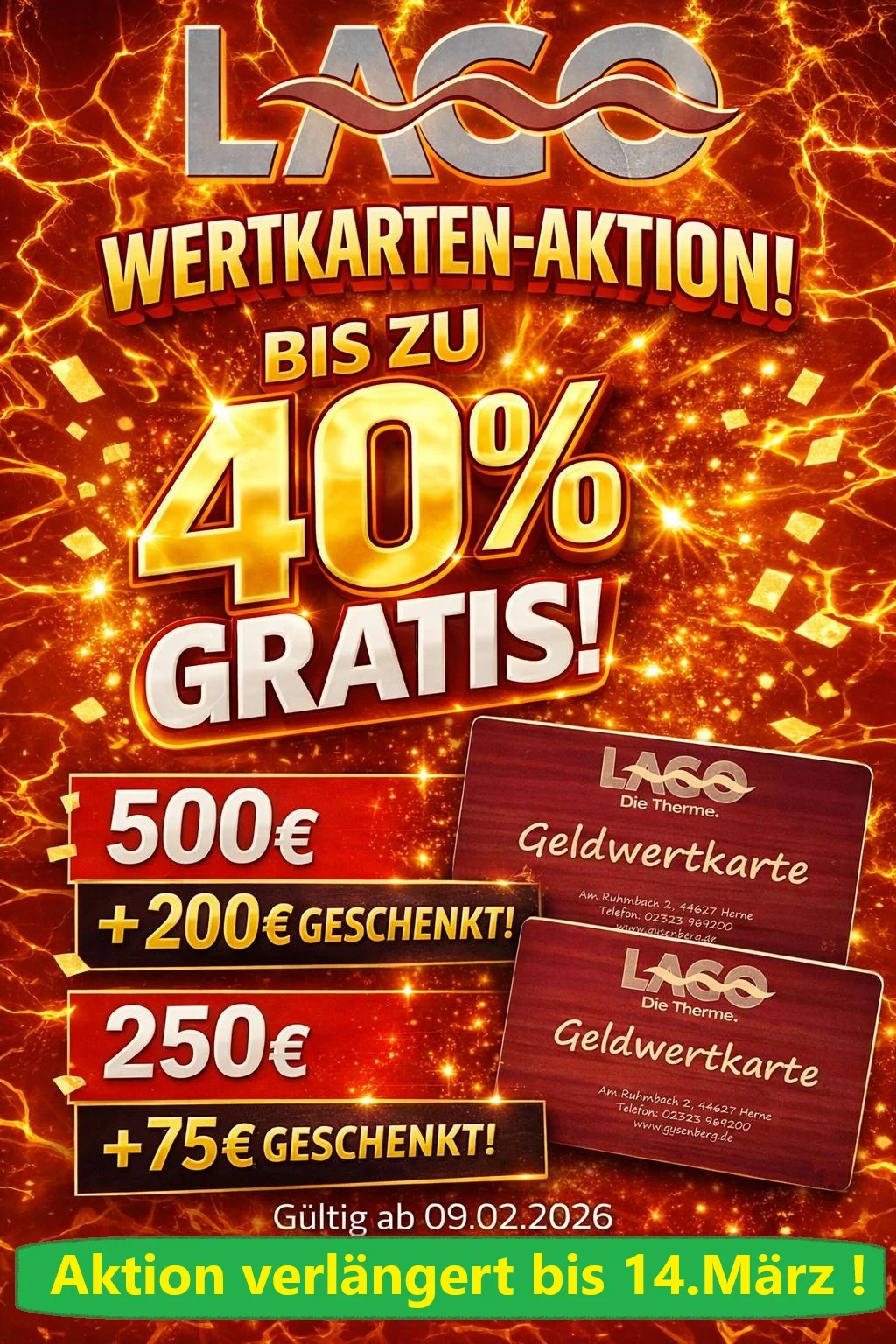 Wertkarten-Aktion – Danke für Ihre Treue!