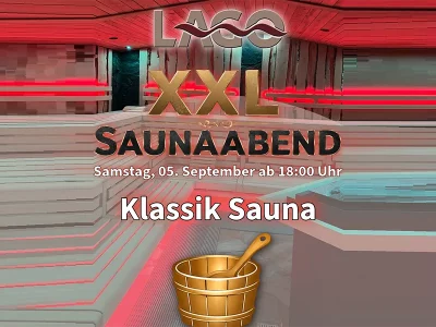 XXL Saunaabend Klassik Sauna