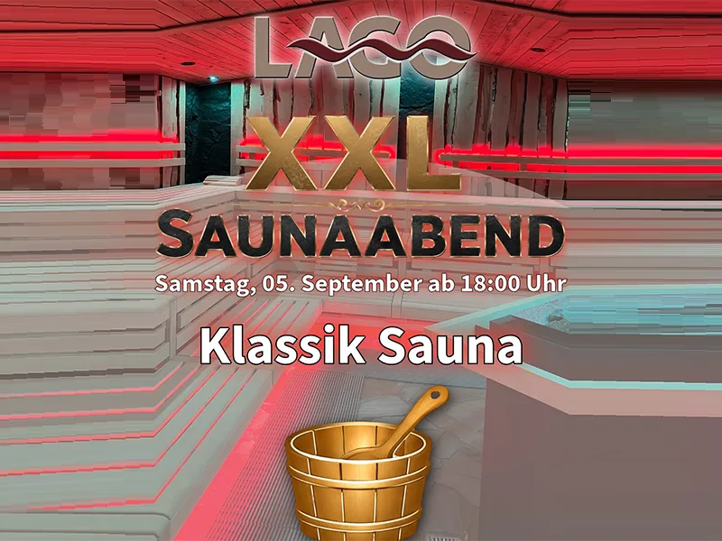XXL Saunaabend Klassik Sauna