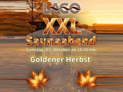 XXL Saunaabend Goldener Herbst